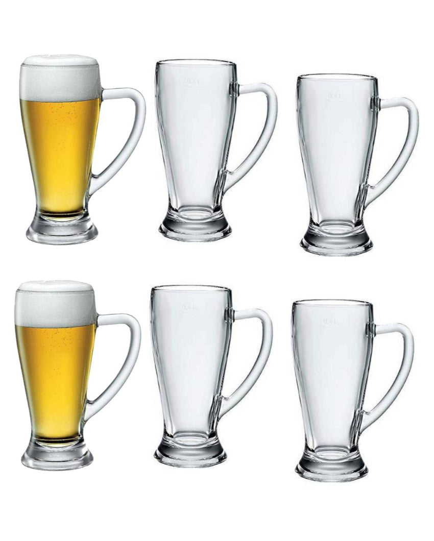 Craft Beer Enthusiast Clear Glass Mugs | 250ml  | 3 x 6 inches