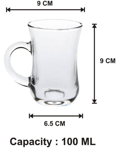 Craft Beer Enthusiast Clear Glass Mugs | 100ml 