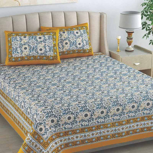 Bhumi Yellow Bedding Set | Double Size Default Title