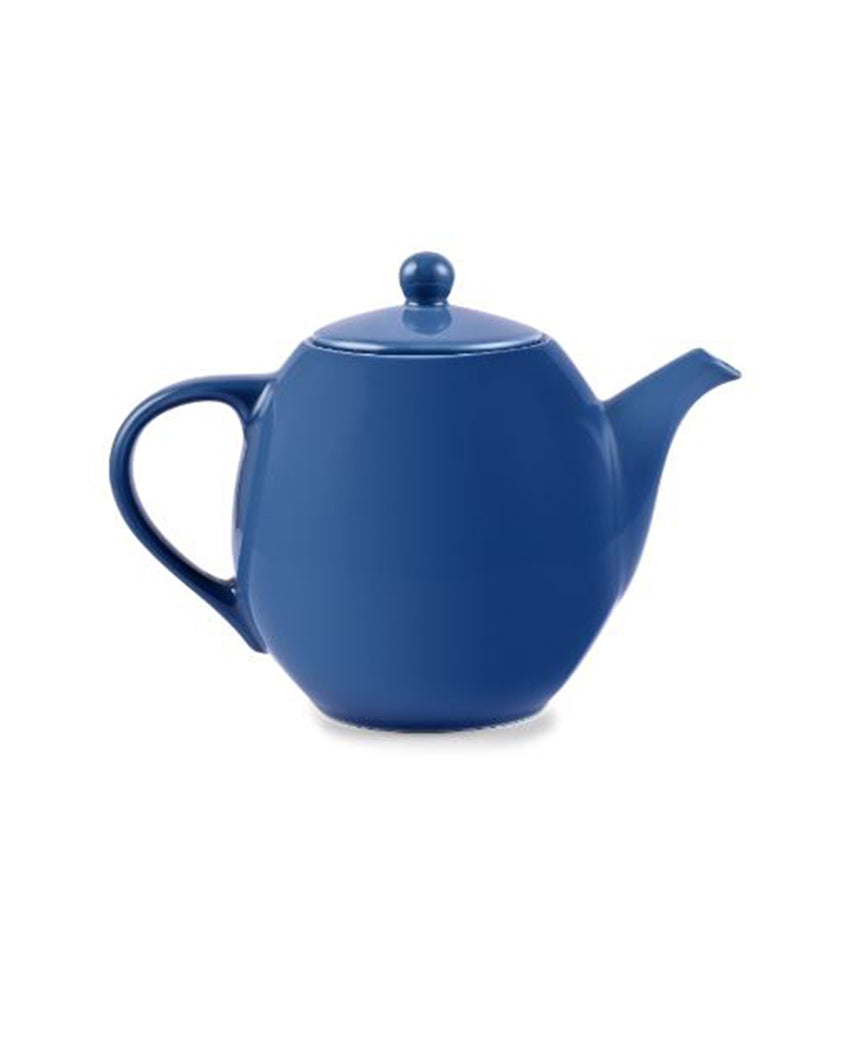 Matt Navy Porcelain Tea Set | Pack of 17