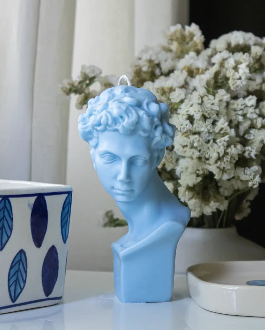 Big Apollo Greek Sculpted Candle | Single | 7.1 x 5.1 x 16.3 cm / 2.8 x 2 x 6.4 inches