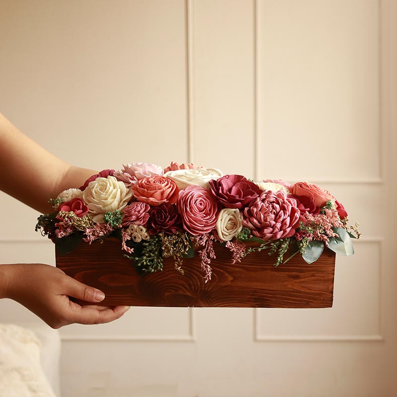 Blush Pink | Artificial Solawood Flowers - Dusaan