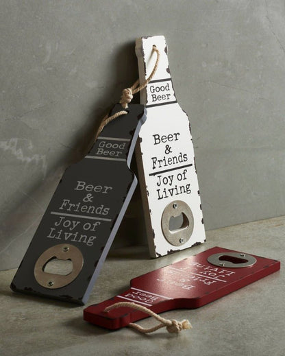 Beer & Friends Bottle Opener | 3 x 1 x 8 inches | Set of 2