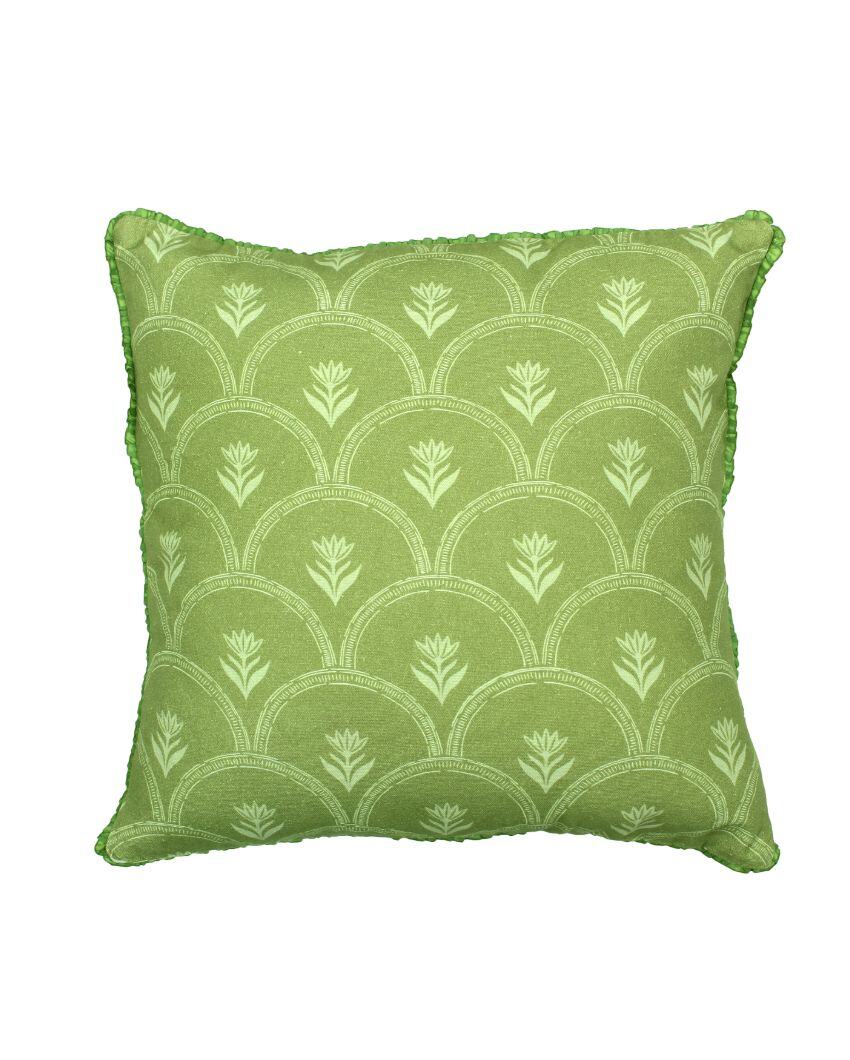 Carnation Cotton Cushion Covers | 16 x 16 inches
