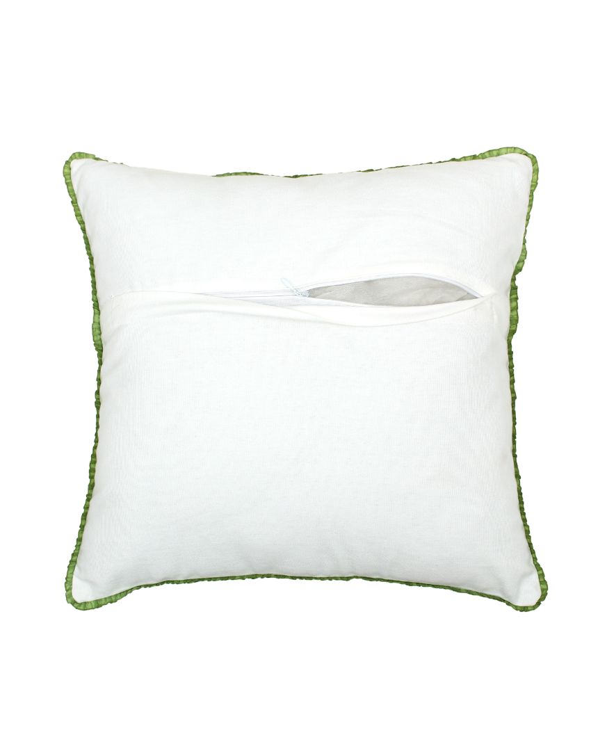 Carnation Cotton Cushion Covers | 16 x 16 inches