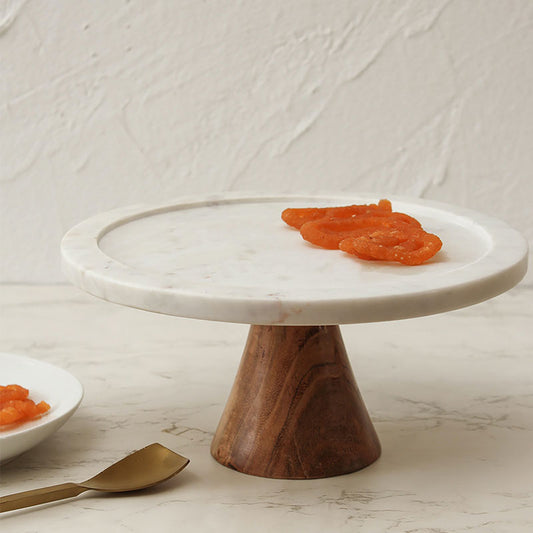 Sangamarmar Cake Stand | 12 x 12 Inches Default Title