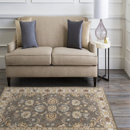 Caesar Handtufted Premium Woolen Carpet with Canvas