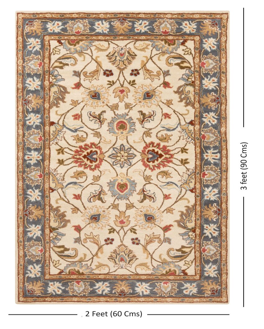 Durable Caesar Handtufted Woolen Carpet