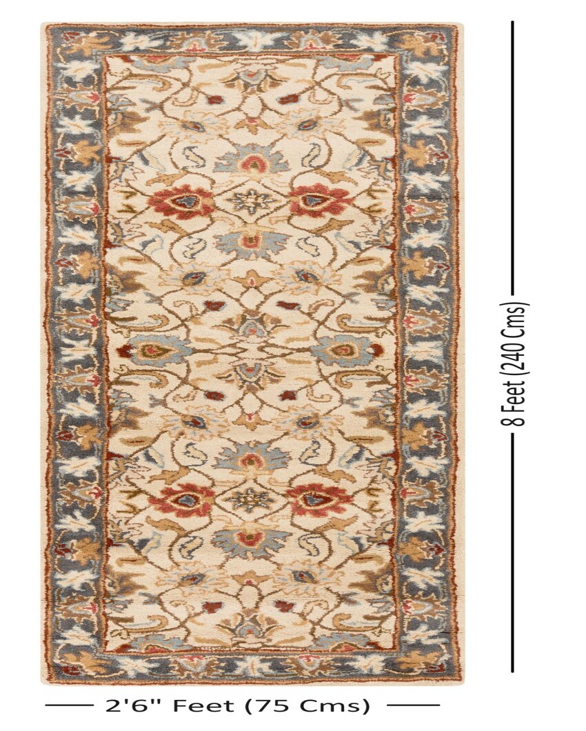 Durable Caesar Handtufted Woolen Carpet