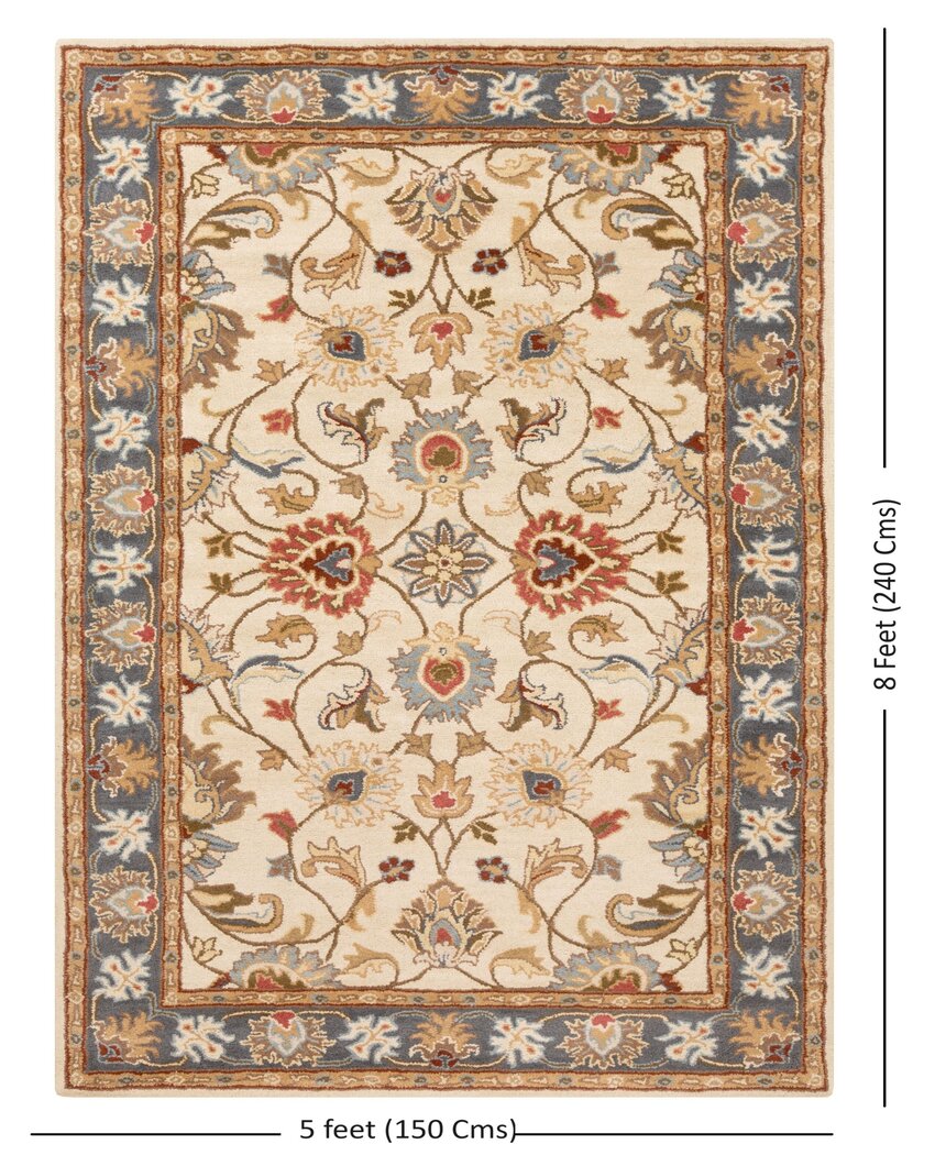 Durable Caesar Handtufted Woolen Carpet