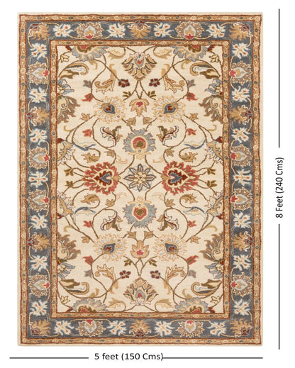 Durable Caesar Handtufted Woolen Carpet