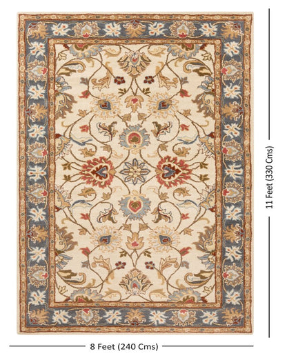 Durable Caesar Handtufted Woolen Carpet