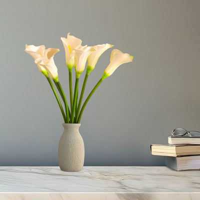 Elegant Calla Lily Flower Sticks Without Vase | Set of 5 | 2.2 Feet