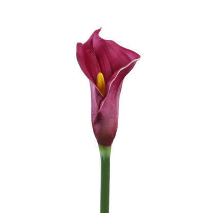 Elegant Calla Lily Flower Sticks Without Vase | Set of 5 | 2.2 Feet
