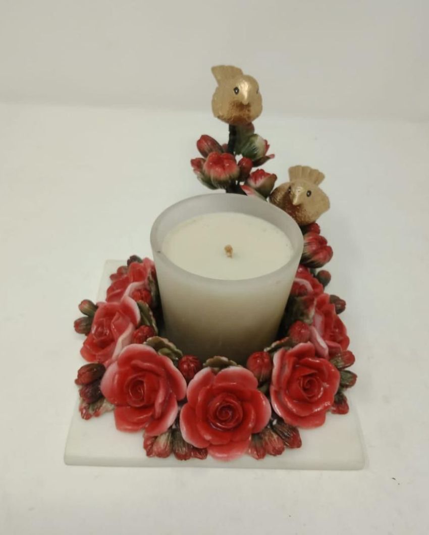 Flora-Fauna Candle Decor | 12 X 12 X 9 Inches