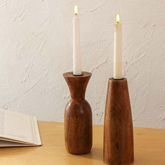 Deomali Candle Stand | Set Of 2 Default Title