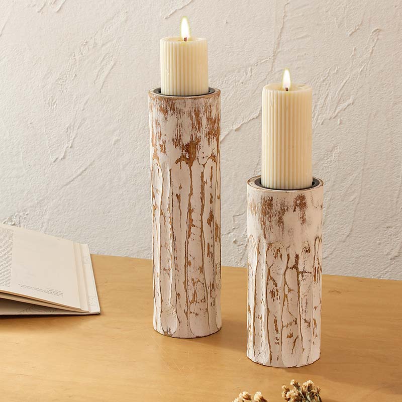 Saltoro Candle Stand | Set Of 2 Default Title