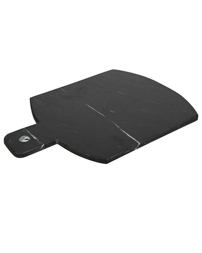 Elegant Black Shade Marble Chopping Board | 18 x 12 inches