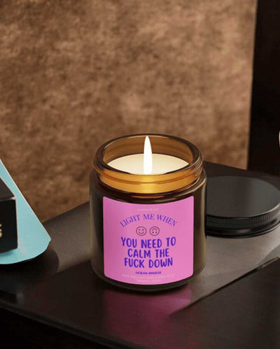 Calm Bliss Valentine Love Candles Ocean Breeze Soy Wax Candle | 3 x 3 inches | 150ml