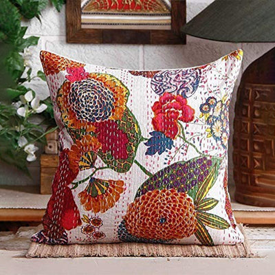 Geometric Jacquard Weave Cushion Cover | 16 x 16 inches
