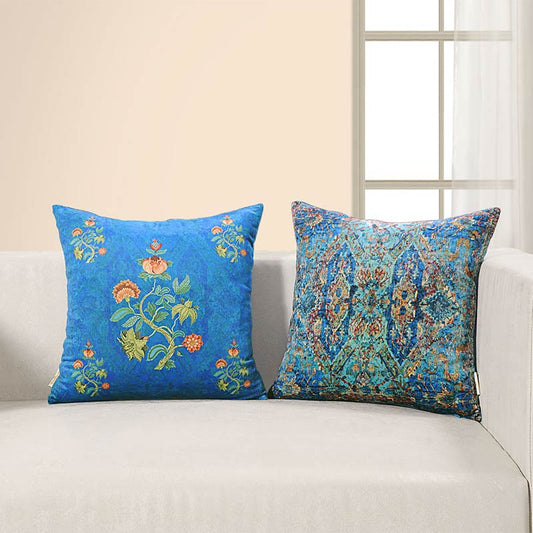 Felicia  Foloral Design Cushion Covers | Set Of 2 Default Title