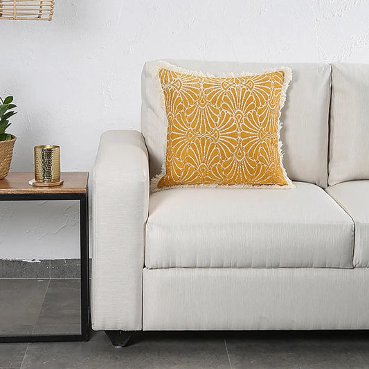 Nargis Cotton Cushion Cover | 16 x 16 inches