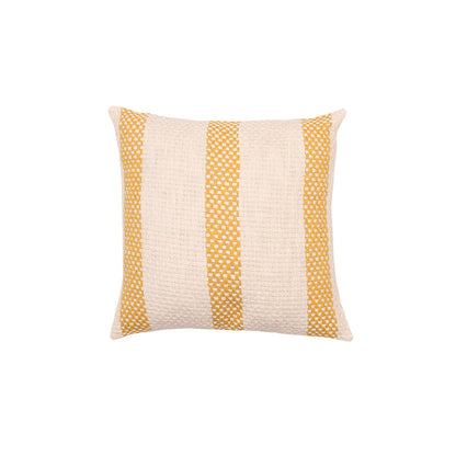 Yellow Shivalik Cotton Cushion Cover | 18 x 18 Inches