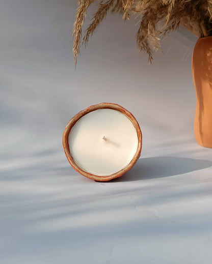 Twilight Glow Orange Soy Wax Candle | 2 x 3 inches