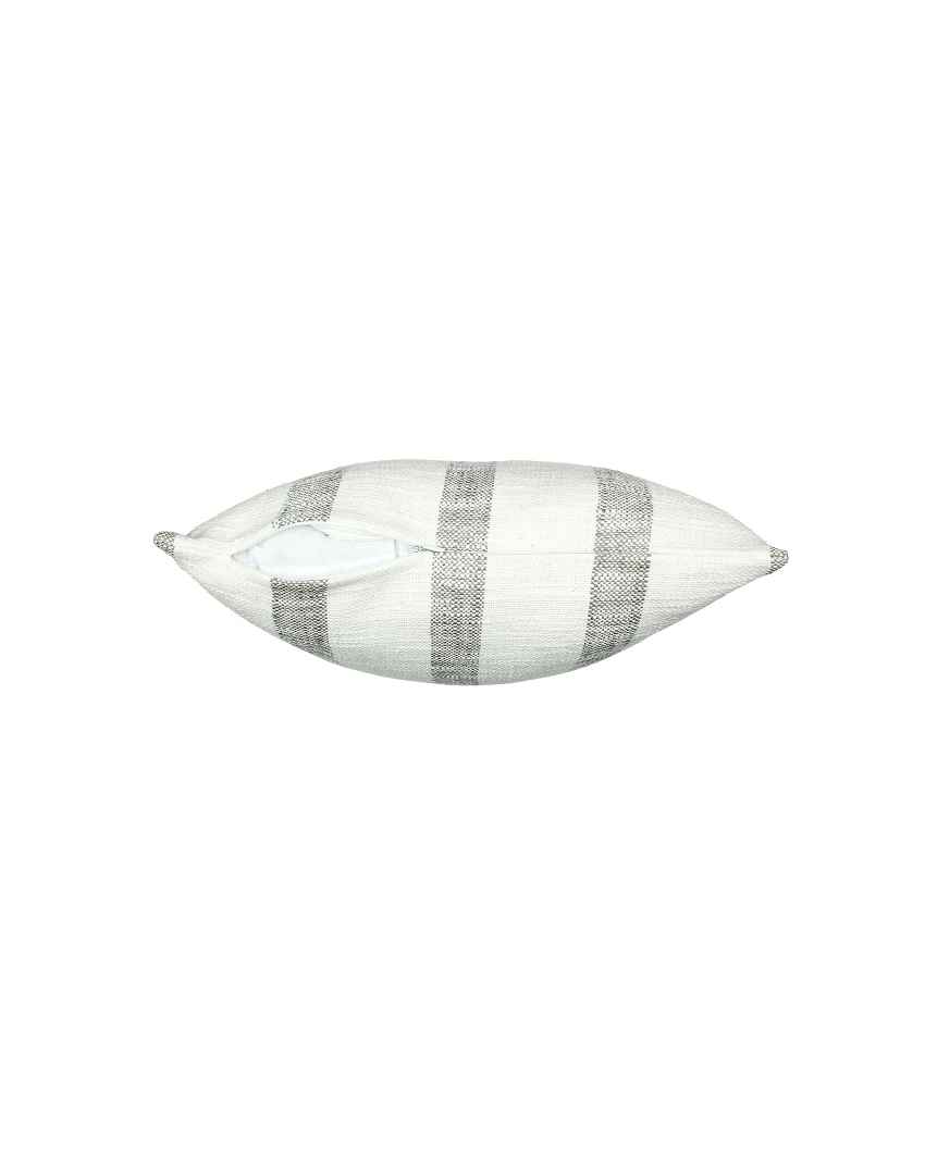 Handcrafted Block Design Cushion Covers | Set of 2 | 16 x 16 inches