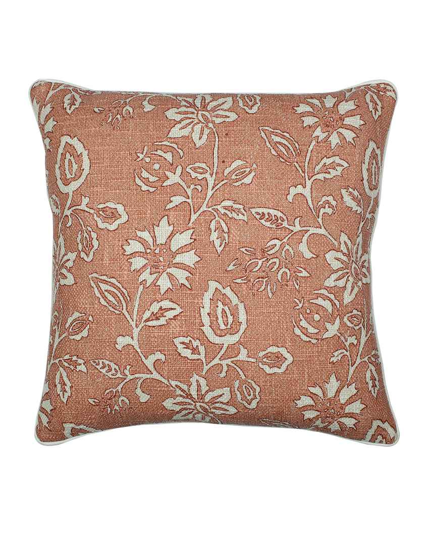 Charming Botanical Garden Cushion Covers | Set of 2 | 20 x 20 inches