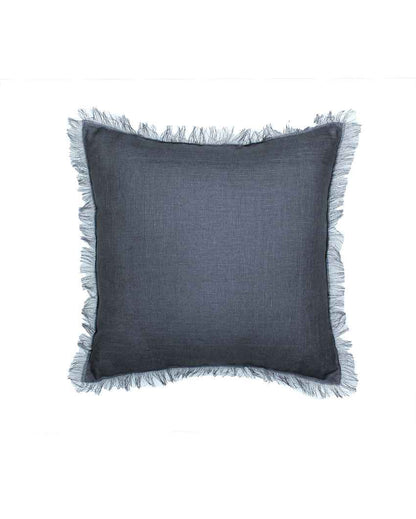 Chaya Grey Modern Cushion Covers | Set of 2 | 16 x 16 inches