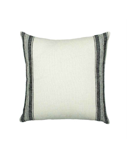 Classic Stripe Black Cushion Covers | Set of 2 | 16 x 16 inches