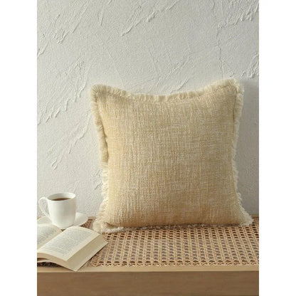 Matsya Vala Cotton Cushion Covers | Set of 2 | 16 x 16 inches