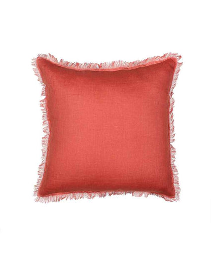 Meher Rust Modern Cushion Covers | Set of 2 | 16 x 16 inches