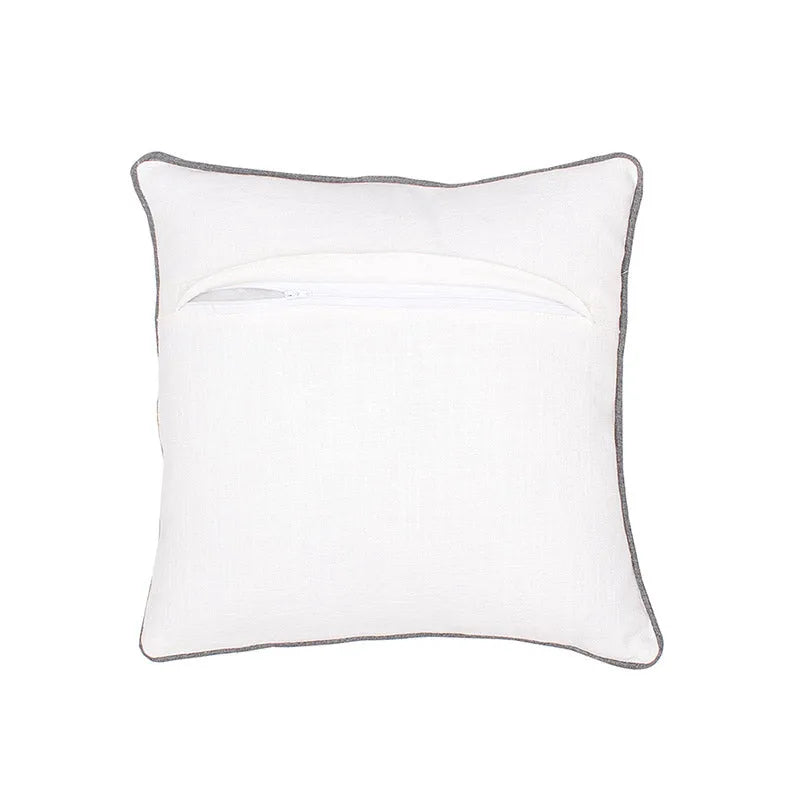 Pink Malya Cotton Cushion Covers | Set Of 2 | 16 x 16 Inches