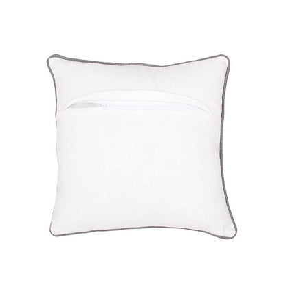 Pink Malya Cotton Cushion Covers | Set Of 2 | 16 x 16 Inches