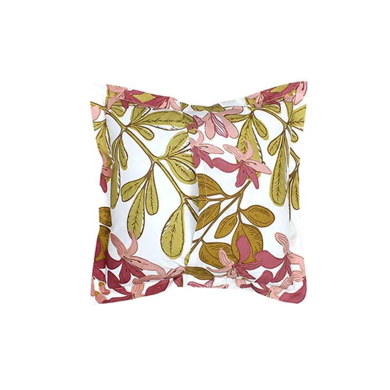 Moni Cushion Covers | 16 x 16 Inches | Set Of 2 | Multiple Colors Pink