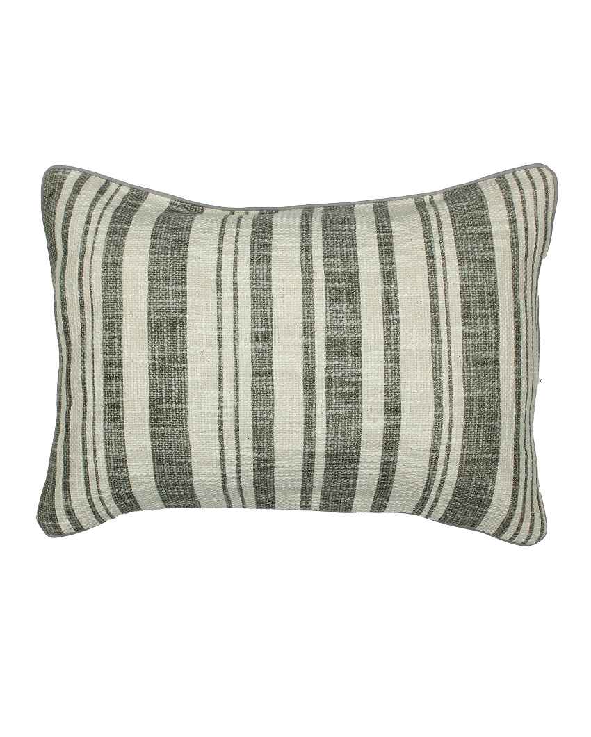 Minimal Stripes Pattern Cushion Covers | Set of 2 | 14 x 20 inches