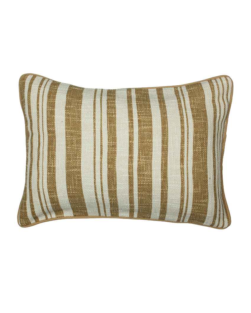 Minimal Stripes Pattern Cushion Covers | Set of 2 | 14 x 20 inches