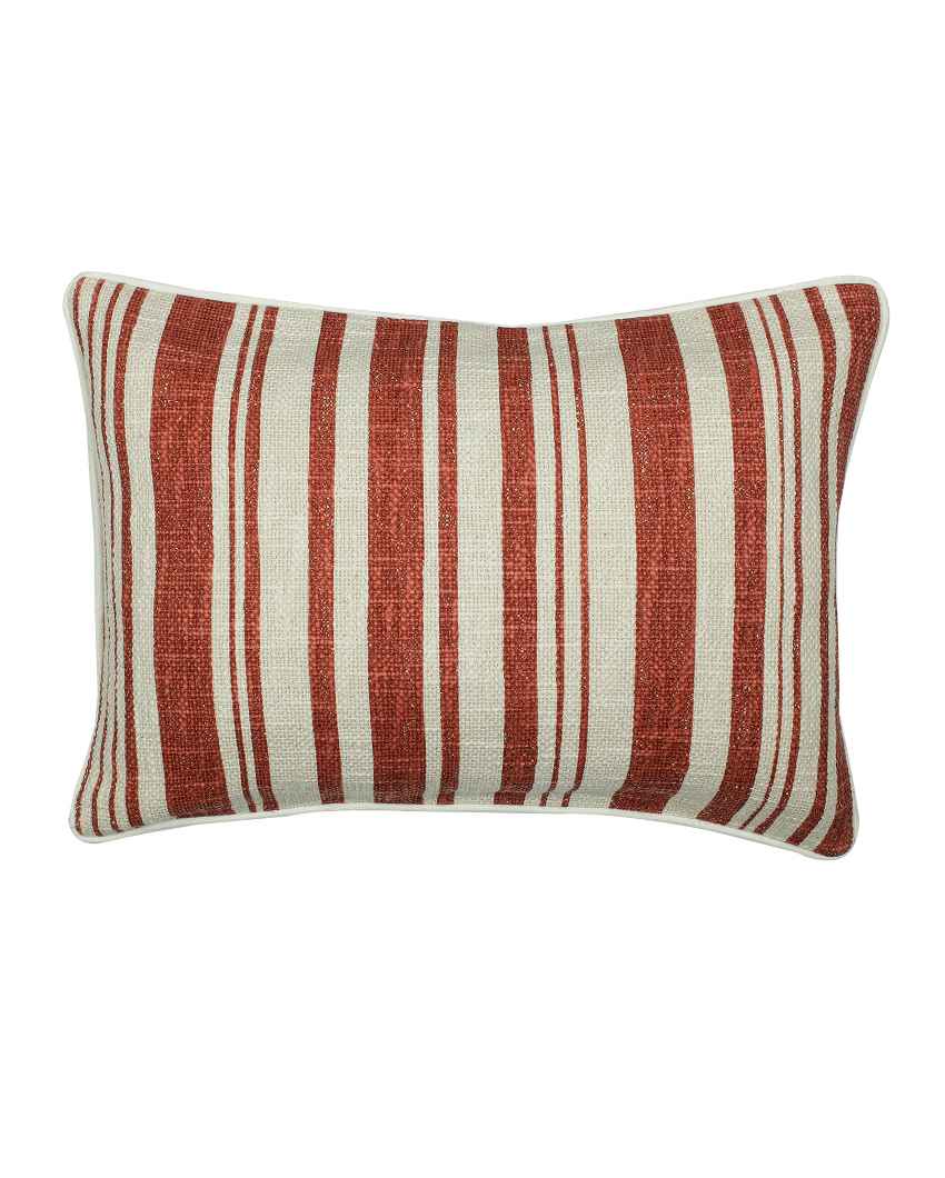 Minimal Stripes Pattern Cushion Covers | Set of 2 | 14 x 20 inches