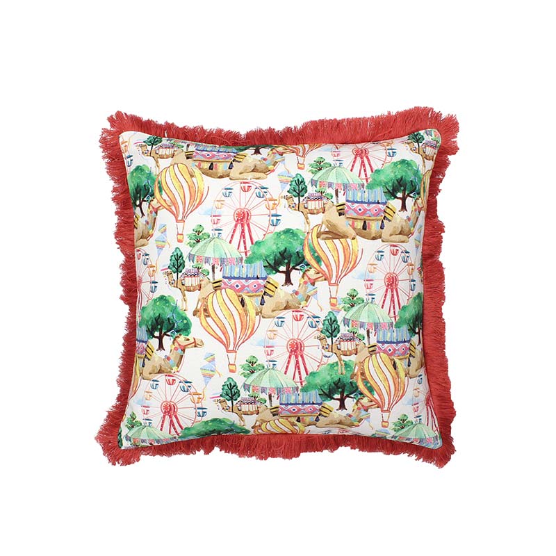 Pushkar Cushion Covers | 16 x 16 Inches | Single, Set Of 2 Set of 2