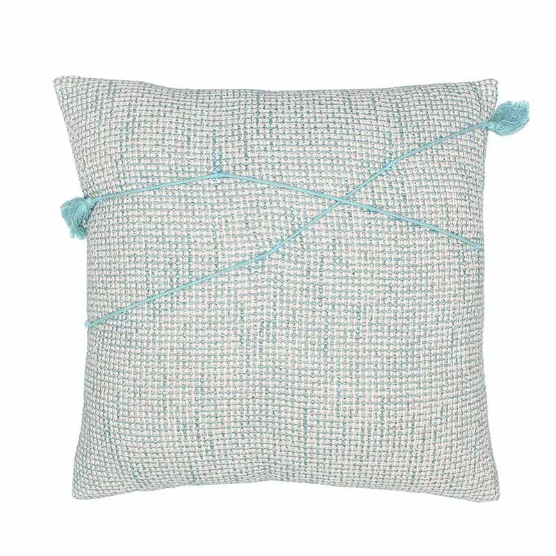 Raalhu Cotton Cushion Covers | Set of 2 | 16 x 16 Inches