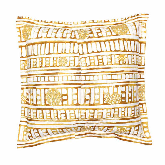 Yellow Sanchi Cushion Cover | Multiple Colors Set of 2