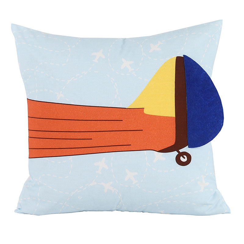 The Stearman Puzzle A Cushion Cover | 16 x 16 Inches | Set Of 2 Default Title