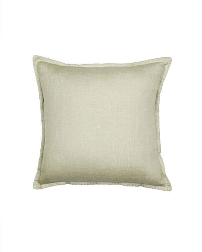 Tamarind Beige Modern Cushion Covers | Set of 2 | 16 x 16 inches