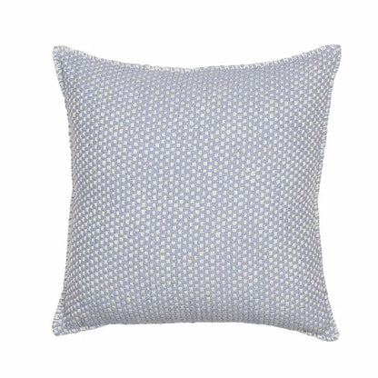 Light Blue Vishu Cotton Cushion Covers | Set Of 2 | 24 x 24 inches