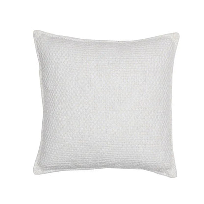 Off White Vanya Cotton Cushion Cover | 16 x 16 Inches