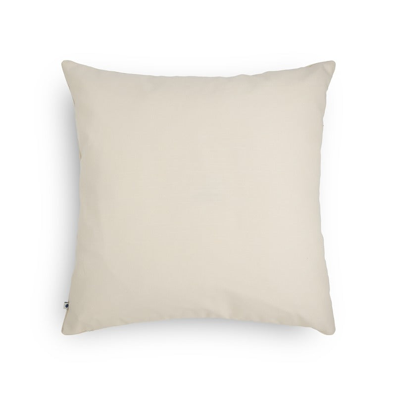 Ananya Handwoven Cream Cushion Cover 20x20 Inch