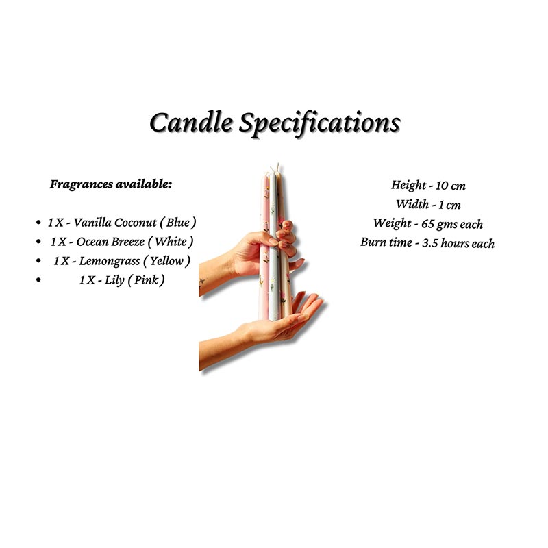 Classy Cottagecore Bundle Candles | Set of 4 Default Title