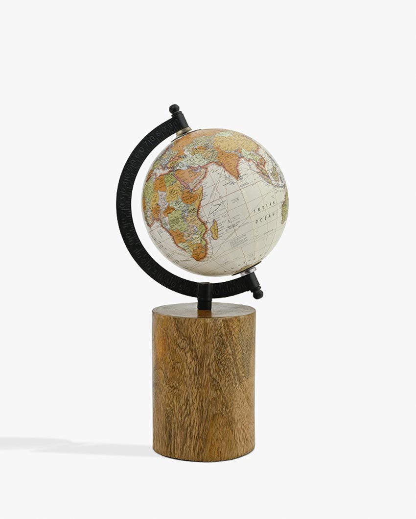 Moderna Desk Globe White